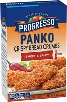 Suhkru kogus sees Sweet spicy panko crispy breadcrumbs