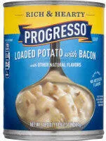 Suhkru kogus sees Loaded potato with bacon soup