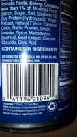 Suhkru kogus sees Progresso Traditional Beef Barley Soup