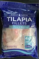 Zuckermenge drin Tilapia Fillets