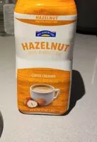 Amount of sugar in Hazelnut coffee creamer