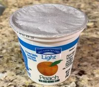 Amount of sugar in Peach yogurt