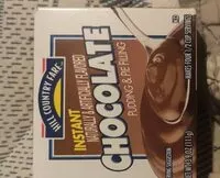 Amount of sugar in Instant chocolate pudding