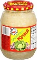 Cantidad de azúcar en Kraut
