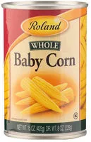 Suhkru kogus sees Baby corn