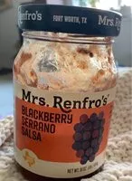 Amount of sugar in Mrs. Renfro’s Blackberry Serrano Salsa