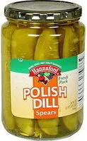 İçindeki şeker miktarı Polish Dill Pickle Spears