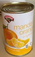 Suhkru kogus sees Mandarin Oranges In Light Syrup