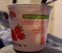 İçindeki şeker miktarı Lowfat Strawberry yogurt