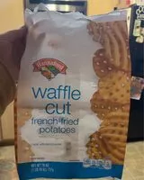 İçindeki şeker miktarı waffle cut french fried potatoes