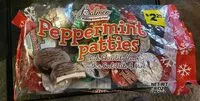 चीनी की मात्रा Peppermint patties
