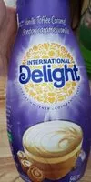 Sucre et nutriments contenus dans International delight