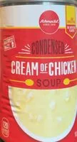 Sokerin määrä sisällä Cream of chicken condensed soup