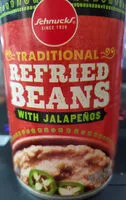 入っている砂糖の量 Refried Beans with Jalapenos