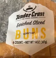 Sokerin määrä sisällä Hamburger Buns