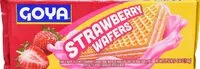 Jumlah gula yang masuk Strawberry wafer cookies