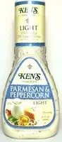 Jumlah gula yang masuk Light options parmesan & peppercorn dressing