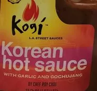Jumlah gula yang masuk Korean hot sauce