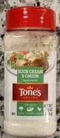 चीनी की मात्रा Sour cream & onion Seasoning