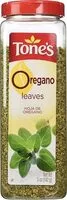 चीनी की मात्रा Oregano leaves by tones