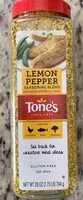 Cantidad de azúcar en Lemon pepper blend