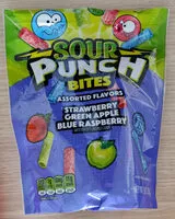 Gula dan nutrisi di dalamnya Sour punch