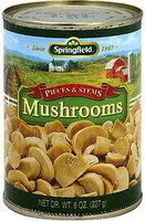 入っている砂糖の量 Pieces & stems mushrooms