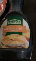 入っている砂糖の量 Butter flavored syrup