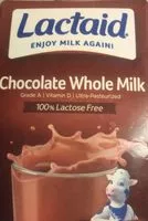 चीनी की मात्रा 100% lactose free chocolate whole milk, chocolate