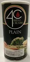 入っている砂糖の量 Bread crumbs plain