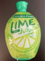Cantidad de azúcar en Lime Juice from Concentrate