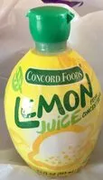 Cantidad de azúcar en Lemon juice