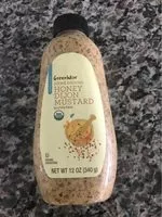 चीनी की मात्रा Stone ground honey dijon mustard