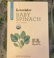 चीनी की मात्रा Baby Spinach