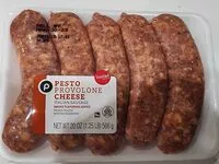 चीनी की मात्रा Pesto provolone cheese Italian sausage