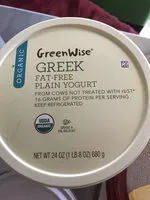 含糖量 Greek plain yogurt