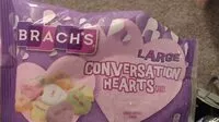 İçindeki şeker miktarı Brach's large conversation hearts
