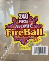 Amount of sugar in Atomic fire ball