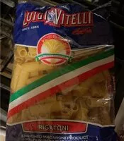 Sokerin määrä sisällä Rigatoni Pasta