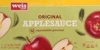 Amount of sugar in Original Applesauce