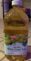 Jumlah gula yang masuk 100% White Grape Juice From Concentrate