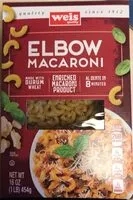 Amount of sugar in Elbow Macaroni