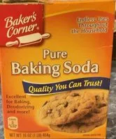 Zuckermenge drin Pure Baking Soda