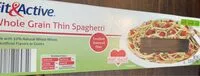 Jumlah gula yang masuk Whole grain thin spaghetti