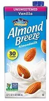 入っている砂糖の量 Vanilla almondmilk