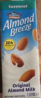 Sokerin määrä sisällä Almond breeze