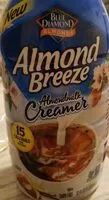 中的糖分和营养成分 Amlond breeze