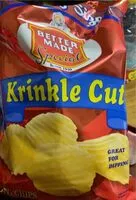 入っている砂糖の量 Krinkle Cut