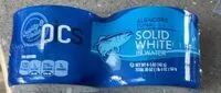 Cantidad de azúcar en Albacore Tuna in water