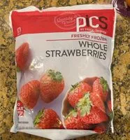 Cantidad de azúcar en PICs freshly frozen whole strawberries